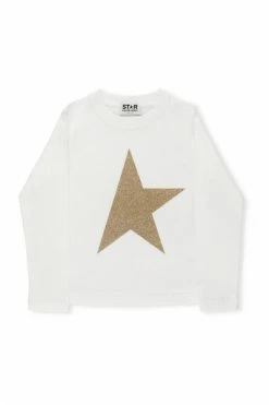 Golden Goose Sweaters Sweatshirt White