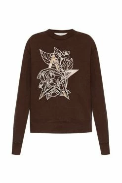 Golden Goose Hoodies & Sweatvesten Cutout Sweatshirt Brown -Golden Goose Verkoopwinkel 921406a214dc6beb942163b1d057db43