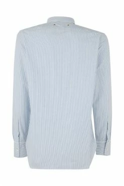 Golden Goose Zakelijke Overhemden SHIRT REGULAR STRIPED OXFORD Blue -Golden Goose Verkoopwinkel 9347b81f2604cae7d3b820c5a376f306