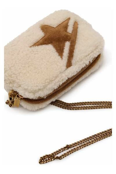 Golden Goose Handtassen Mini Star Bag Beige 3 Golden Goose Handtassen Mini Star Bag Beige