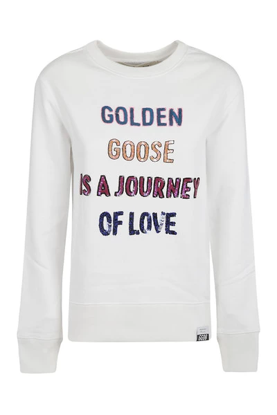 Golden Goose Hoodies & Sweatvesten Sweaters White 5 Golden Goose Hoodies & Sweatvesten Sweaters White - Afbeelding 3
