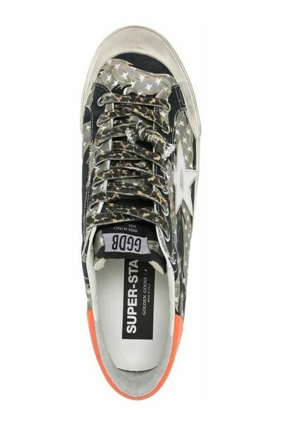 Golden Goose Super-Star Sneakers Green 3 Golden Goose Super-Star Sneakers Green