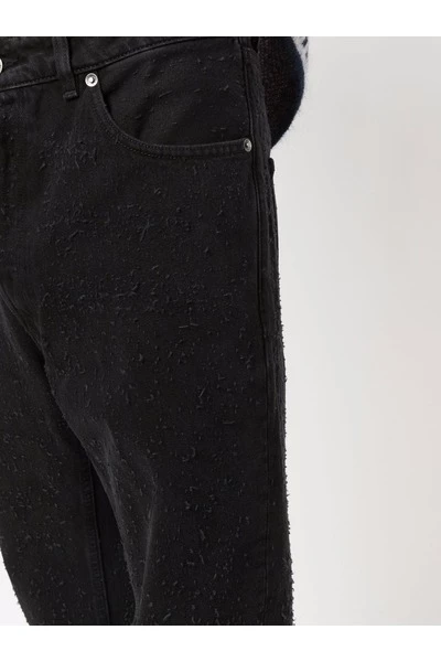 Golden Goose Regular Fit Jeans Court Straight Jeans Black 7 Golden Goose Regular Fit Jeans Court Straight Jeans Black - Afbeelding 5