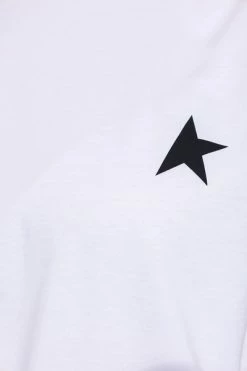 Golden Goose T-shirts T-shirt With Logo White -Golden Goose Verkoopwinkel 9af21e4f929fe72bf2ffb2f9735490a4