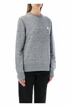 Golden Goose Sweaters Knitwear GWP01223P000522 Gray