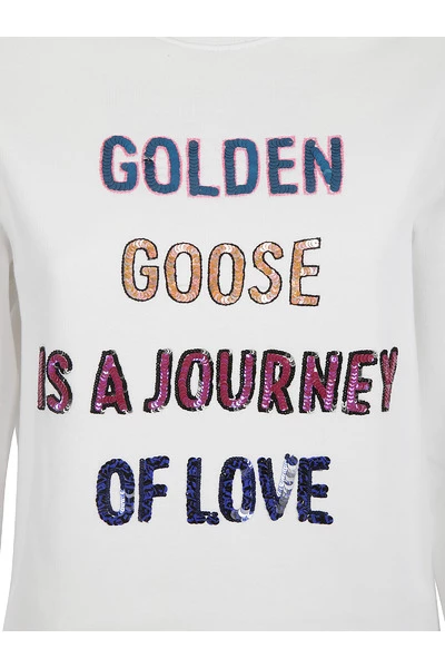 Golden Goose Hoodies & Sweatvesten Sweaters White 4 Golden Goose Hoodies & Sweatvesten Sweaters White - Afbeelding 2