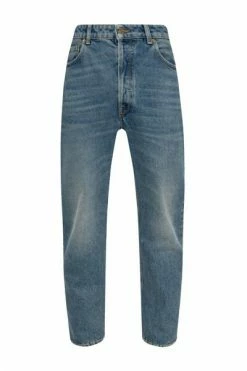 Golden Goose Regular Fit Jeans Appliqued Jeans Blue -Golden Goose Verkoopwinkel 9cfa59ec0b42446e21abcd84cab817a9