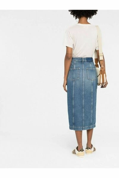 Golden Goose Spijkerrokken Denim Skirts Blue 2 Golden Goose Spijkerrokken Denim Skirts Blue