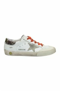Golden Goose Star-Patch Sneakers White