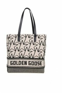 Golden Goose Schoudertassen Bag Shopper GWA00383A00047310283 White