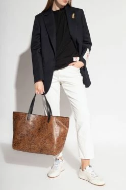 Golden Goose T-shirts T-shirt With Logo Black