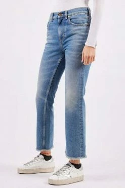 Golden Goose Cropped Jeans Blue -Golden Goose Verkoopwinkel a4b74d8947d368dd279bf02a18fa1855