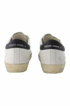 Golden Goose Super Star Sneakers In Leather White