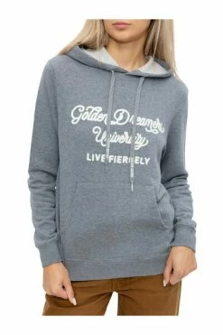 Golden Goose Hoodies & Sweatvesten Hoodie With Logo Gray -Golden Goose Verkoopwinkel a535b86478dcc8c7f76db334a5e216ca