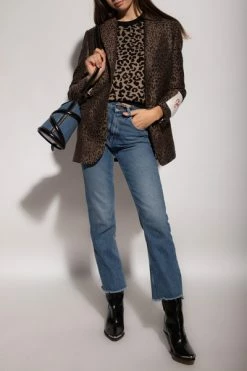 Golden Goose Sweaters Crewneck Sweater Beige -Golden Goose Verkoopwinkel a5a1dad0bfb8cdb7f0ba11b6137f6a25