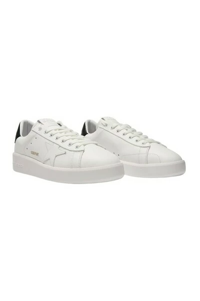 Golden Goose Sneakers Pure Star Baskets In White And Black Leather White 3 Golden Goose Sneakers Pure Star Baskets In White And Black Leather White