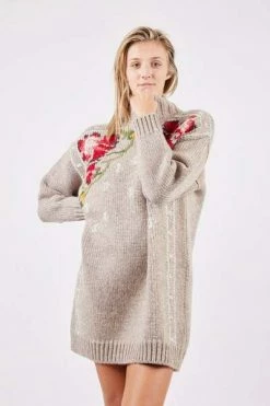 Golden Goose Truien & Vesten Long Knitwear Beige -Golden Goose Verkoopwinkel a652eb29a1956afe9397a9eb19f2a499
