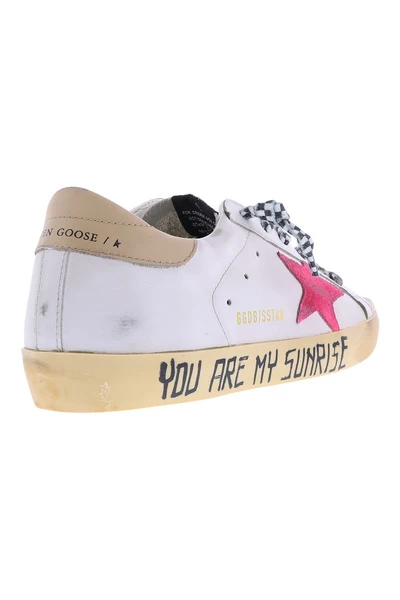Golden Goose Sneakers Sweatshirt White 6 Golden Goose Sneakers Sweatshirt White - Afbeelding 4