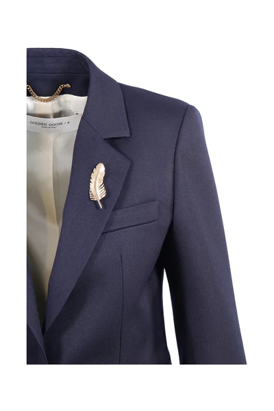 Golden Goose Blazers Blue 5 Golden Goose Blazers Blue - Afbeelding 4