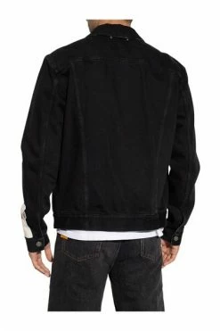 Golden Goose Spijkerjassen Denim Jacket Black -Golden Goose Verkoopwinkel a919d2613eba15acacf75fe317d79ce7