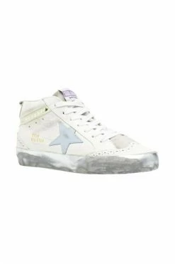 Golden Goose Mid Sneakers White -Golden Goose Verkoopwinkel aa63767a3923fc2832fda10899dbfc99