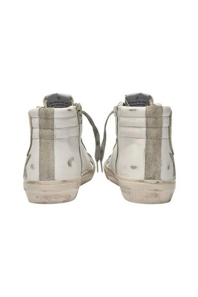 Golden Goose Sneakers Slide Baskets In White Leather White 3 Golden Goose Sneakers Slide Baskets In White Leather White