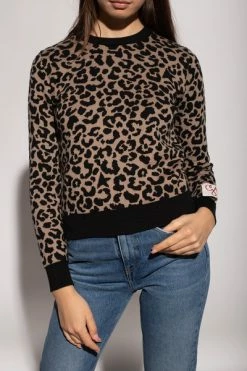 Golden Goose Sweaters Crewneck Sweater Beige