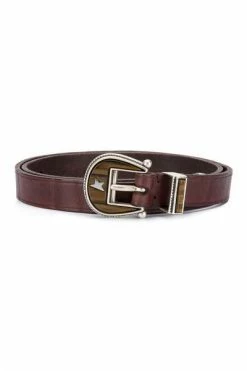 Golden Goose Riemen BELT RODEO WASHED Brown