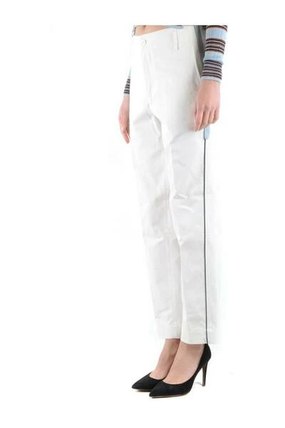 Golden Goose Wijde Broeken Trousers White 3 Golden Goose Wijde Broeken Trousers White