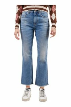 Golden Goose Cropped Jeans Blue -Golden Goose Verkoopwinkel b6acd478240209f121ddae2709a80cfc