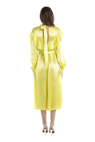 Golden Goose Casual Jurken DRESS Yellow 4 Golden Goose Casual Jurken DRESS Yellow - Afbeelding 2