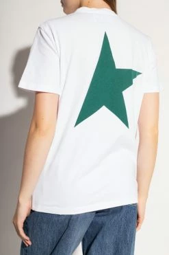 Golden Goose T-shirts T-shirt With Logo White -Golden Goose Verkoopwinkel be009bdf7aac93077bd23b75228ef7bd