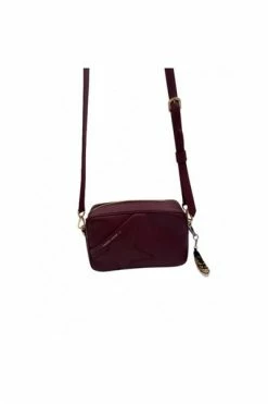 Golden Goose Schoudertassen STAR BAG HAMMERED Red