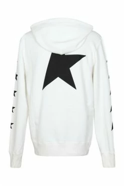 Golden Goose Hoodies & Sweatvesten Hoodie GMP00939P00053410658 White