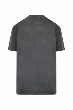 Golden Goose T-shirts Aged-look T-shirt Gray