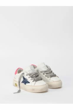 Golden Goose Logo- Print Sneakers White