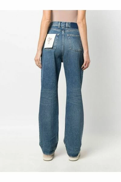 Golden Goose Boyfriend Jeans Wide Jeans Blue 5 Golden Goose Boyfriend Jeans Wide Jeans Blue - Afbeelding 3