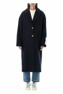 Golden Goose Trenchcoats & Mantels Outerwear GWP00566P000502 Blue