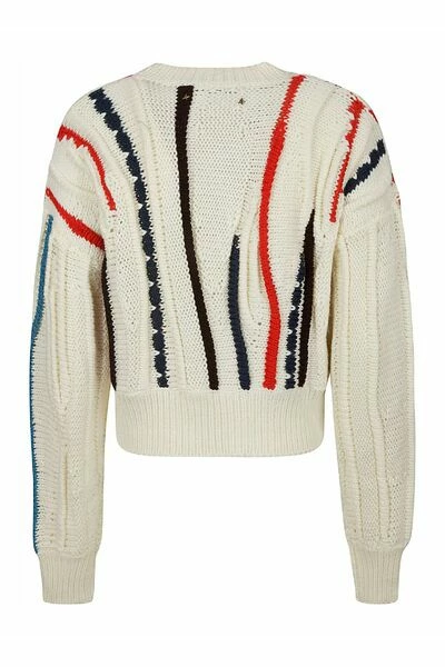 Golden Goose Truien & Vesten GWP00966P00056610120 SWEATER Beige 3 Golden Goose Truien & Vesten GWP00966P00056610120 SWEATER Beige