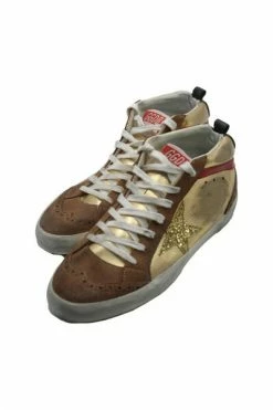 Golden Goose Sneakers Brown -Golden Goose Verkoopwinkel c7dd4fc6e909e4dc2162f5f68b48355e