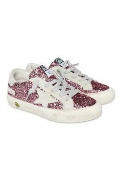 Golden Goose Leather Sneakers With Laces Pink -Golden Goose Verkoopwinkel c880d956bf0ba172146aa51ffa0996e6
