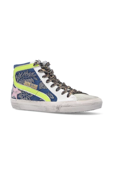 Golden Goose Slide Classic; High-top Sneakers Blue 3 Golden Goose Slide Classic; High-top Sneakers Blue