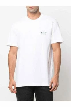 Golden Goose Shirts STAR T-SHIRT White -Golden Goose Verkoopwinkel ca435cf41d705351317af2ab5b948ebb
