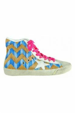 Golden Goose Sneakers Blue -Golden Goose Verkoopwinkel cb11d8fabdaf499172aef408621443ec