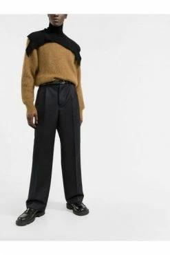 Golden Goose Broeken Straight Leg Pants With Pleats Blue -Golden Goose Verkoopwinkel cec61c395d48798f9cdf9295067ed765