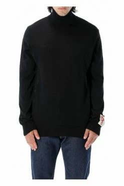 Golden Goose Truien & Vesten Knitwear GMP00948P000665 Black