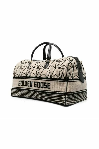Golden Goose Weekendtassen Tote Bags Beige 4 Golden Goose Weekendtassen Tote Bags Beige - Afbeelding 2