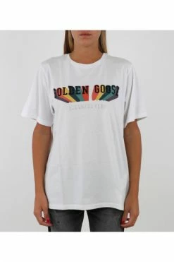 Golden Goose T-shirts T-shirt White -Golden Goose Verkoopwinkel cf8925d90ac5d7e55fe43e457a602b5c
