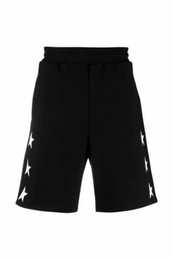 Golden Goose Korte Broeken SHORTS DIEGO WIDE Black -Golden Goose Verkoopwinkel cfdb8bccc1dca9baf2cbfe9727d031a2