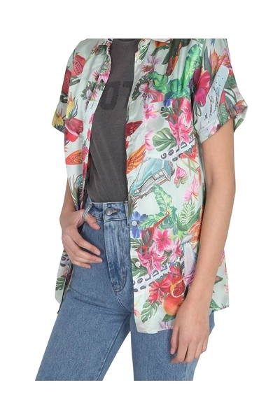 Golden Goose Longsleeve Shirts 34;Clarissaamp; Shirt Green 4 Golden Goose Longsleeve Shirts 34;Clarissaamp; Shirt Green - Afbeelding 2